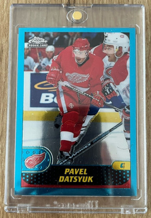 2002 Topps Chrome - PAVEL DATSYUK - Rookie card front