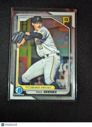 Paul Skenes 2024 Bowman Baseball Chrome Prospect #BCP-125 front