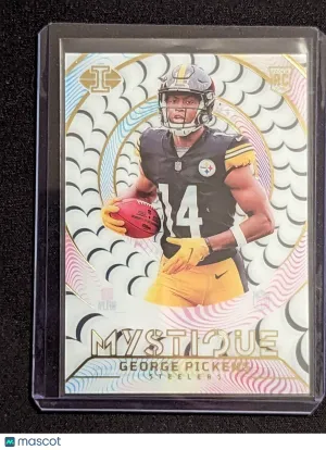 GEORGE PICKENS Mystique Rookie Insert - 2022 Panini Illusions #M-15 - Steelers front