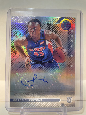 Illusions Sekou Doumbouya Autograph front
