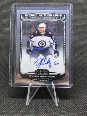 2022-23 O-Pee-Chee Platinum Dylan Samberg Rookie Autograph #R-DS front