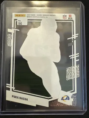 2023 Clearly Donruss Puka Nacua back