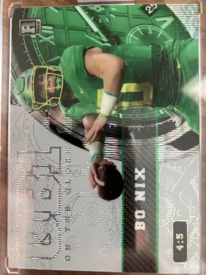 Bo Nix Wild Card QB1 On The Clock 4/5 front