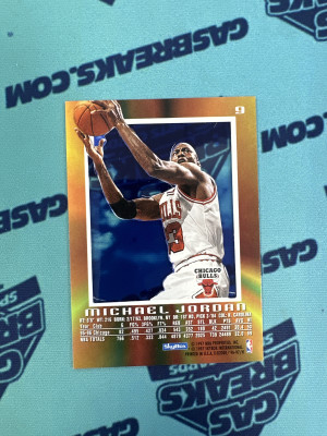 1997 Skybox Michael Jordan #9 Chicago Bulls back