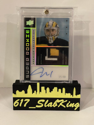 21-22| UD Premier| Super Rookie RPA| Rookie Patch Auto| # 15/49 front