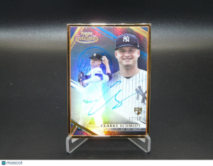 Clarke Schmidt #FA-CS Blue /50 RC AUTO 2021 Topps Gold Label Framed Yankees MLB front