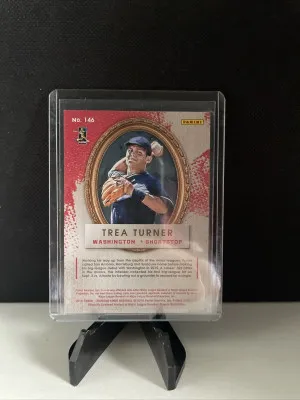 Trea Turner 2016 Panini Diamond Kings #146 RC back