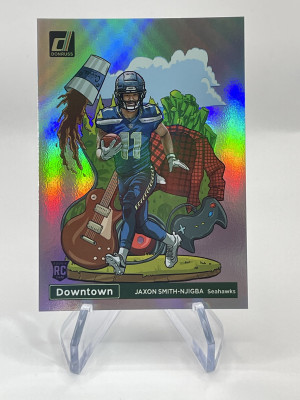 2023 Donruss Jaxon Smith-Njigba Rookie Downtown front