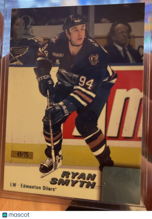1999-00 Omega #95 Ryan Smyth /75 front