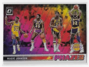 2023 Panini Donruss Optic Magic Johnson Phazes Case Hit SSP #24 front