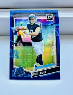 2023 Donruss Optic Will Levis Blue Hyper Rated Rookie Color Match
2023 Rookies & Stars Will Levis Big Time Memorabilia #/399 front
