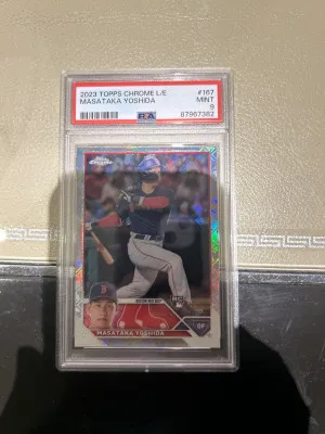 Masataka Yoshida Chrome Lite PSA 9 front