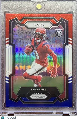 2023 Panini Prizm Tank Dell Red White & Blue RC front