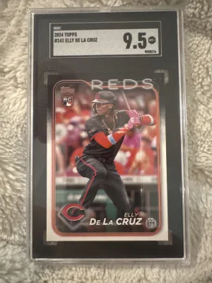 2024 Topps Elly De La Cruz #141 Rookie Card front