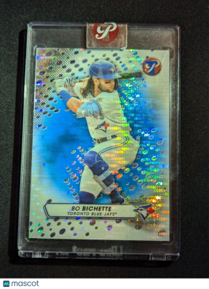 Bo Bichette 2023 Topps Pristine Blue Refractor 46/75 #51 BLUE JAYS front