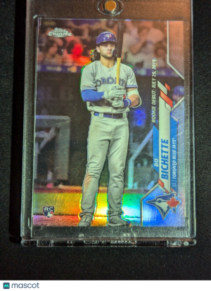 Bo Bichette 2020 Topps Chrome Update Target Debut Refractor /250 #U-51 Rookie RC front