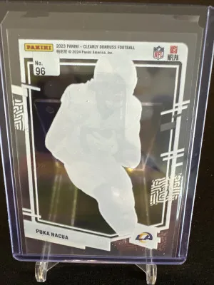 2023 Clearly Donruss Puka Nacua back