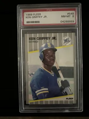 1989 Fleer Ken Griffey Jr. #548 front