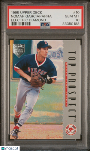 1995 Upper Deck Nomar Garciaparra #10 PSA 10 front