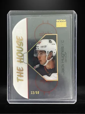 Jack Hughes Metal Universe The House Gold Spectrum front