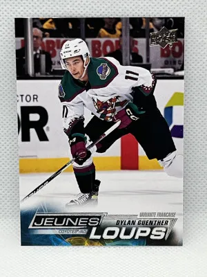 DYLAN GUENTHER 2022 Series 2 Young Guns #497 FRENCH Variant /Jeunes Loups front
