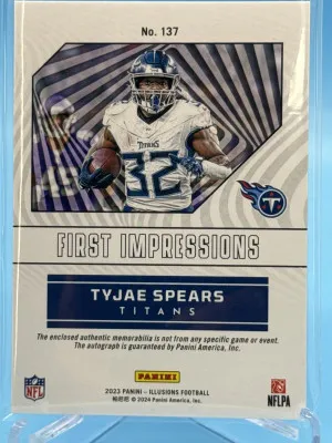 Tyjae Spears back