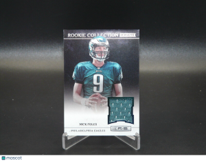 Nick Foles #14 2012 Panini Rookies & Stars Game-Worn Rookie Collection Jerseys front