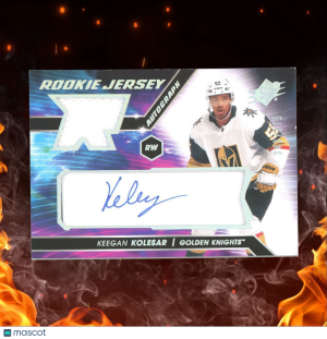 2020-21 Upper Deck SPx Keegan Kolesar Jersey Rookie Auto 343/375 #KO front
