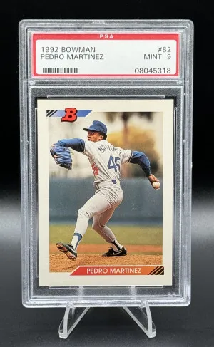 1992 Bowman Pedro Martinez front