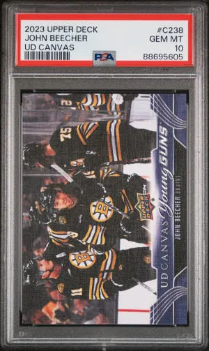RC John Beecher 2023 Upper Deck Young Gun Canvas #C238 front