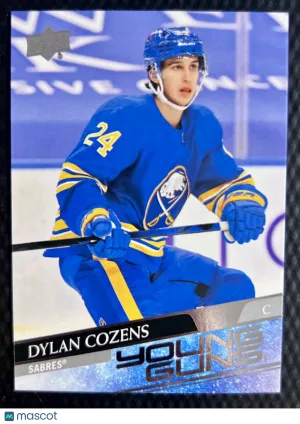 2020-21 Upper Deck Dylan Cozens Young Guns Rookie Buffalo Sabres front