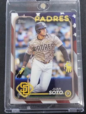 2024 Juan Soto Independence Day /76 front