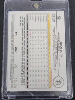 2024 Juan Soto Independence Day /76 back