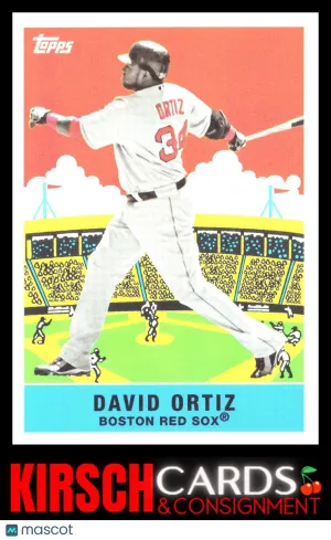 David Ortiz 2007 Topps Flashback Fridays #FF18 Boston Red Sox front