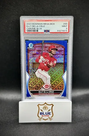 2023 Bowman Chrome Blue - Elly De La Cruz RC BCP-65 front
