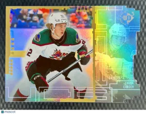 2023-24 Upper Deck Logan Cooley Insert front