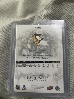 Sidney Crosby exquisite /25 back
