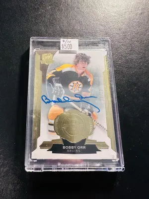 2014-15 the cup gold auto bobby orr /10 front