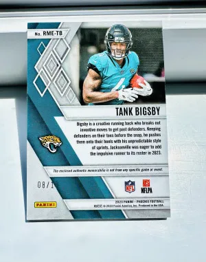 2023 Panini Phoenix Nike Swoosh Patch Tank Bigsby RC /10 SSP Jacksonville Jags back