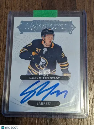 2018-19 Upper Deck Premier Signatures #PS-MI Casey Mittelstadt RC AUTO Rookie front