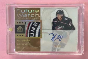 Kent Johnson Future Watch Limited Auto Patch front