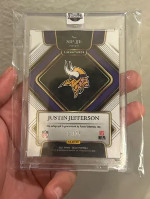 2021 Justin Jeffrson Select Auto /75 back