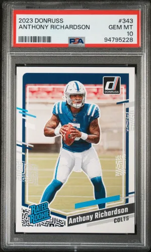 2023 Panini Donruss Anthony Richardson front