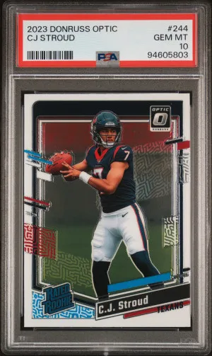 2023 Panini Donruss Optic Cj Stroud front