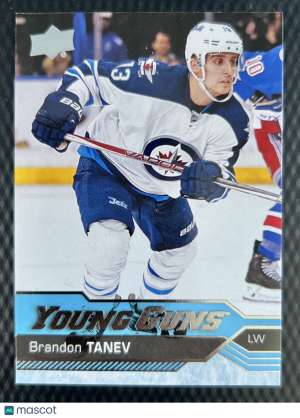 2016-17 Upper Deck Brandon Tanev Young Guns front