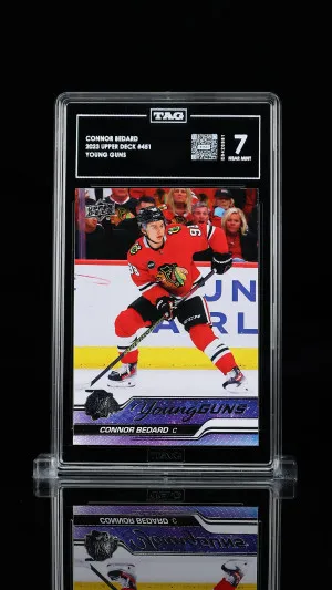 Connor Bedard 2023 Upper Deck Young Guns #451 front