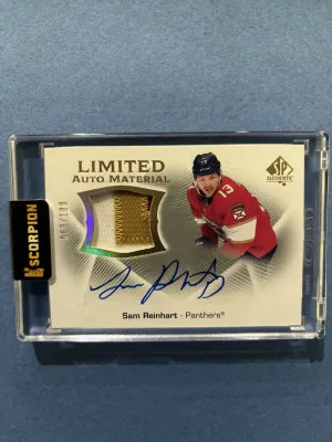 2021-22 Sam Reinhart SP Authentic front