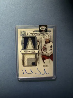 2021-22 Henrik Sedin The Cup front