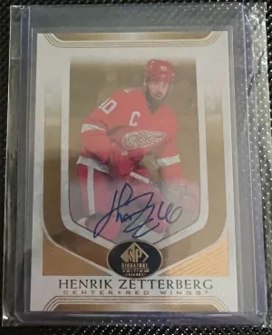 Henrik Zetterberg Sp Signature Edition Auto front