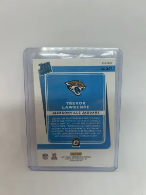 2021 Optic Trevor Lawrence Holo Rated Rookie back